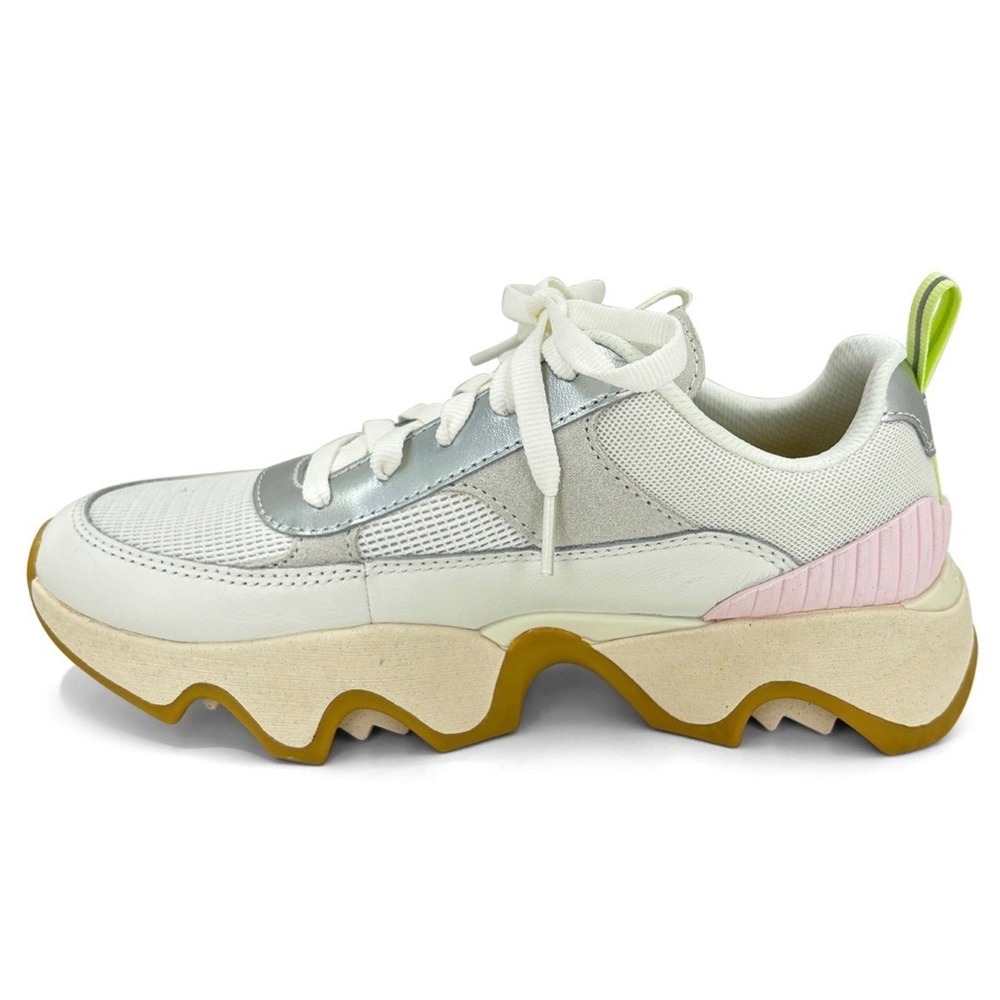 SOREL Women's Sneaker Shoe Kinetic‎ Impact II Wonder Lace Women White Chunky 11